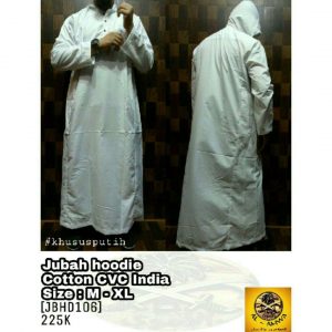 Jubah Ikhwan Anak Al-amwa Maroko Putih - Al-Manshuroh